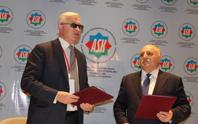 Azerbaijan Entrepreneurs Confederation To Cooperate With The Russian Union Of Industrialists And Entrepreneurs