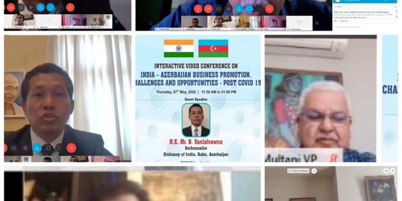 ASK Took Part In A Video Conference On “India-Azerbaijan Business Promotion”