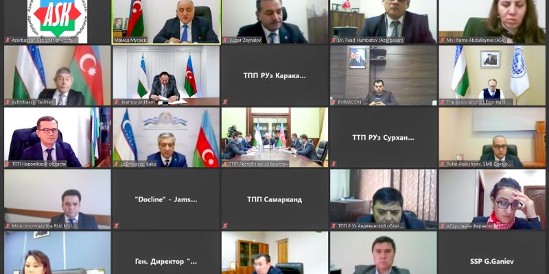 The First Meeting Of The Azerbaijan-Uzbekistan Business Council Was Held