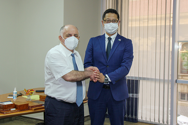 В Конфедерации предпринимателей Азербайджана состоялась встреча с японским инвестором