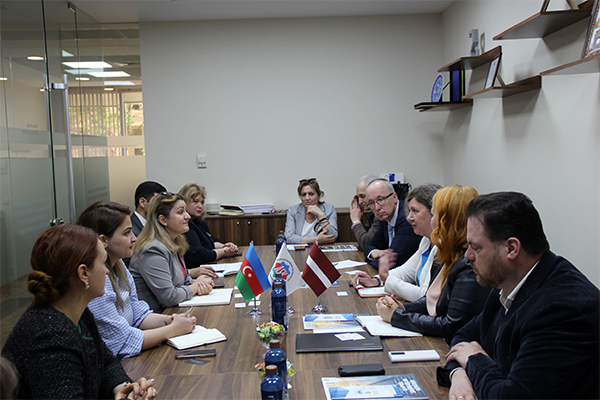 A Meeting With The Cleantech Latvia Group Of Companies Was Held At The Azerbaijan Entrepreneurs Confederation