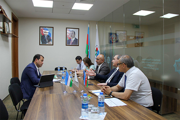 A Meeting Was Held With The Chairman Of The Chamber Of Commerce And Industry Of Uzbekistan At The Azerbaijan Entrepreneurs Confederation