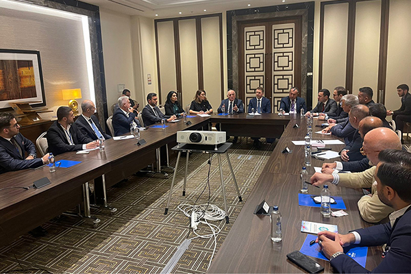 A Business Meeting Was Held At The Trade Representative Of Azerbaijan