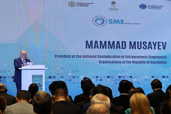 “World Forum On Small And Medium Entrepreneurship” Was Organized In Baku