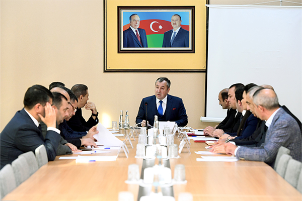 Meeting Of Nakhchivan Confederation Of Entrepreneurs