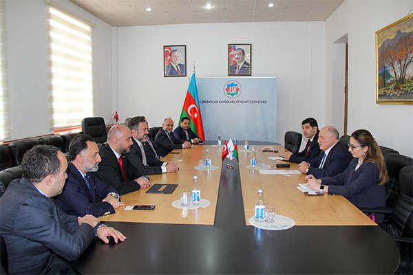 President Of The Confederation Met With The MÜSİAD Delegation