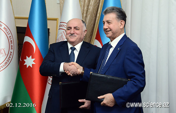 AMEA ilə Azərbaycan Sahibkarlar Konfederasiyası arasında memorandum imzalanıb