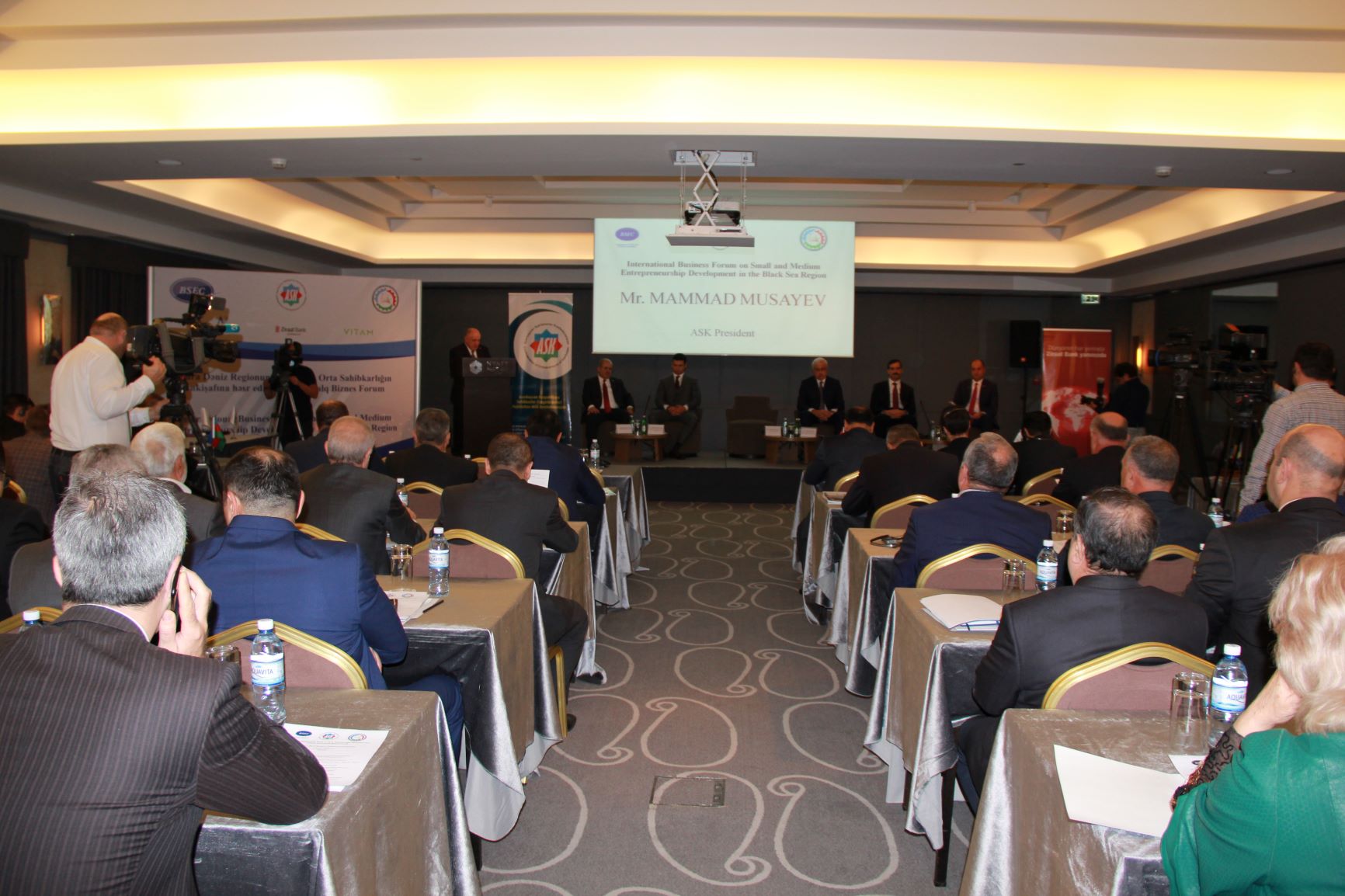ASK-nın təşkilatçılığı ilə Bakıda, Qara Dəniz Regionunda Kiçik və Orta Sahibkarlığın inkişafına həsr olunmuş biznes-forum keçirilib