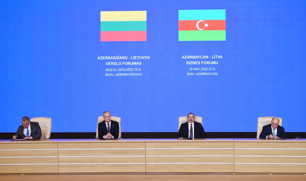 Azərbaycan Sahibkarlar Konfederasiyası və Litva Sənayeçilər Konfederasiyası arasında əməkdaşlıq müqaviləsi imzalandı