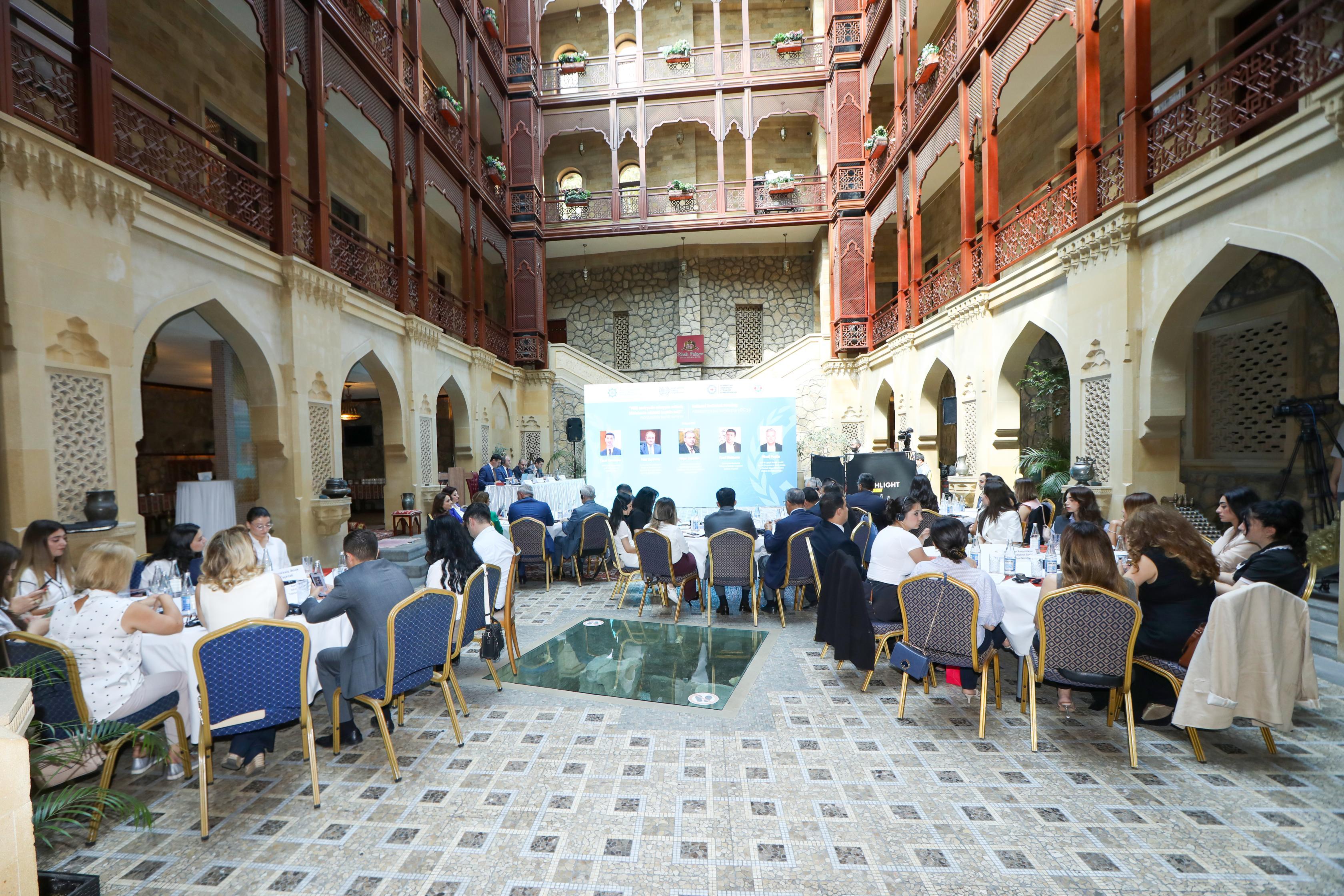 Yaşıl iqtisadiyyata ədalətli keçid üzrə milli səviyyədə töhfələrin hazırlanması prosesinə dair seminar keçirilir