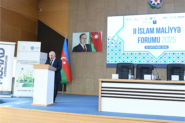 ASK Prezidenti M.Musayev “İslam Maliyyə Forumu 2025” Tədbirində çıxış Edib