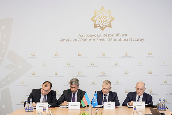 Azərbaycanla BƏT Arasında “2025-2029-cu Illər üçün Layiqli Əmək üzrə Ölkə Proqramı” Imzalanıb