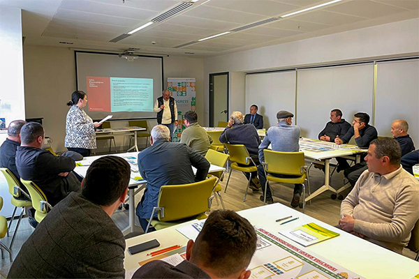 Qaxda Fermerlər üçün “İqlim Dayanıqlığının İdarə Edilməsi” Mövzusunda Biznes Oyunu Formatında Təlimlər Keçirilib